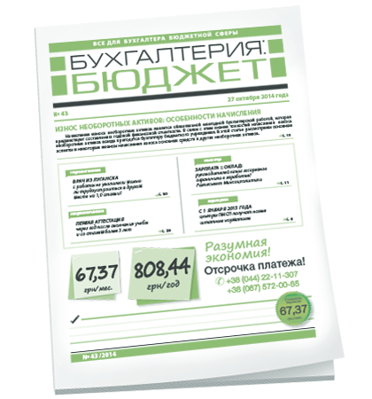 Бухгалтерия: бюджет
