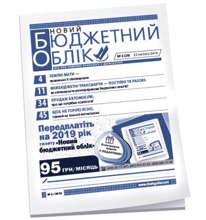 Новий бюджетний облік