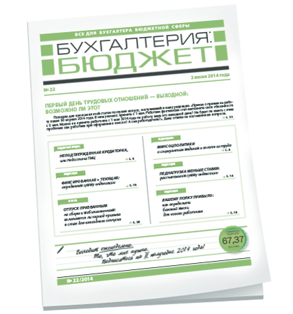 Бухгалтерия: бюджет