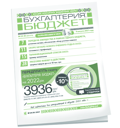 Бухгалтерия: бюджет