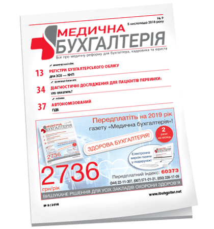 Медична бухгалтерія