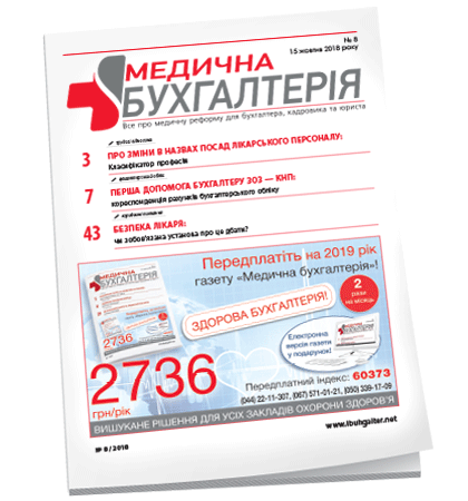 Медична бухгалтерія