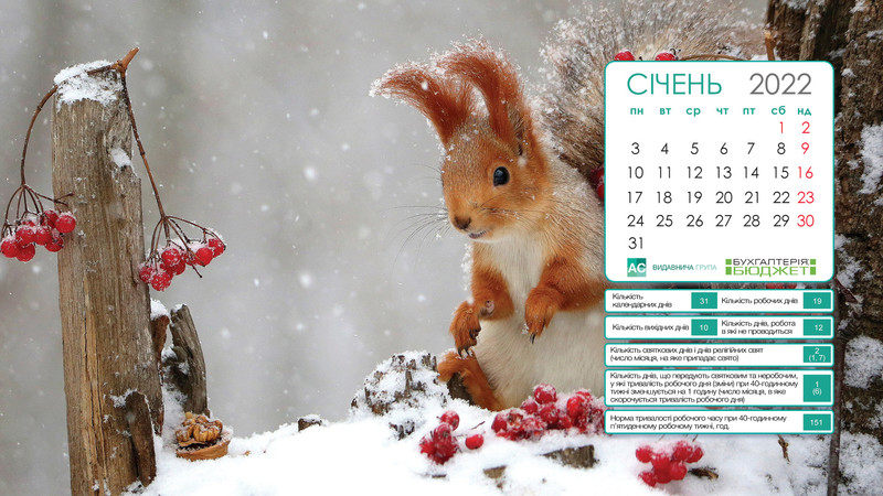 обои на рабочий стол январь 2022