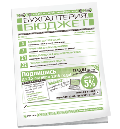 Бухгалтерия: бюджет