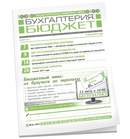 Бухгалтерия: бюджет